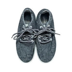 Allbirds Womens Wool Runners Shoes Size 9‎ Gray Heather Warm Lace Up
